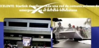EXCELENTE: Starlink despliega toda una red de comunicaciones de emergencia en el terreno venezolano