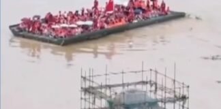 En China sí saben rescatar a sus ciudadanos ante tragedias naturales: desplegaron el “Arca de Noé”