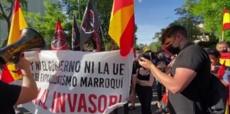 Ceuta protesta contra Sánchez y la invasión marroquí.