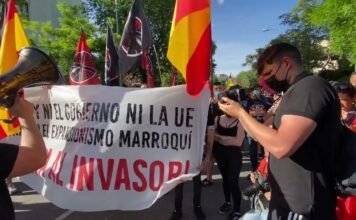 Ceuta protesta contra Sánchez y la invasión marroquí.
